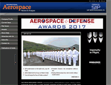 Tablet Screenshot of internationalaerospaceindia.com